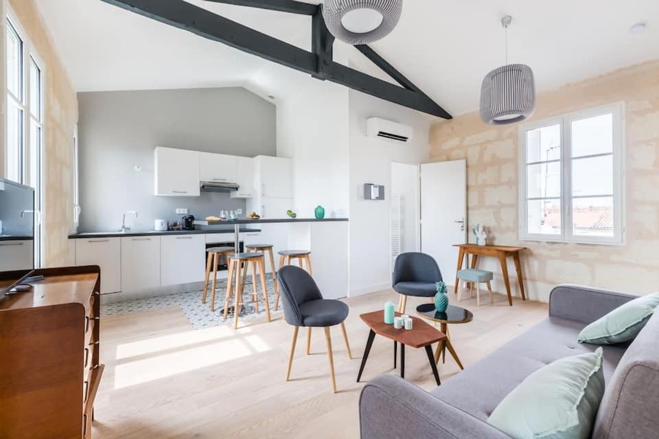 Magnifiques Appartements Climatises En Plein Coeur Des Chartrons Bordeaux Exterior photo